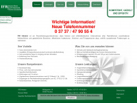 ifb-inkasso.de Webseite Vorschau