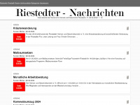 riestedt.de Webseite Vorschau