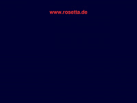 rosetta.de Webseite Vorschau