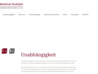 rudolph-finanzplanung.de Webseite Vorschau