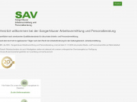 sav-p.de Webseite Vorschau