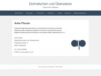 uebersetzungsbuero-pfauter.de Webseite Vorschau