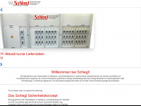 schiegl-schaltanlagenbau.de Webseite Vorschau
