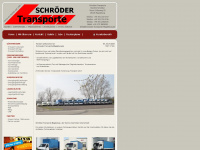 schroeder-transporte-magdeburg.de Webseite Vorschau