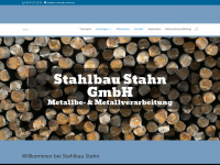 stahlbau-stahn.de Webseite Vorschau