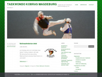 taekwondo-kobras-magdeburg.de Webseite Vorschau