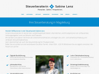 steuerberaterin-sabine-lenz.de Webseite Vorschau