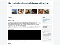 dessau-evangelisch.de Webseite Vorschau