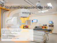 strahlentherapie-halle.de Webseite Vorschau