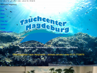 tauchcenter-magdeburg.de Webseite Vorschau