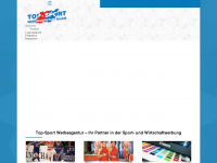 top-sport-werbeagentur.de Webseite Vorschau