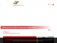 bdvi-lsa.de Webseite Vorschau