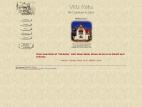 villa-kuehn.de Webseite Vorschau