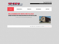 weku-metallbau.de Webseite Vorschau