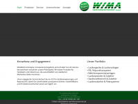 wima-verfahrenstechnik.de Webseite Vorschau