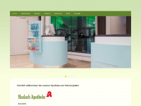 haslach-apotheke-freiburg.de Webseite Vorschau