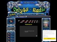 only4u-radio.de Webseite Vorschau