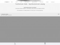 yachtschule-halle.de Webseite Vorschau