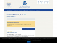 gzmk-mlu.de Webseite Vorschau