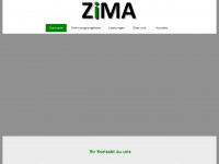 zima-gmbh.de Webseite Vorschau