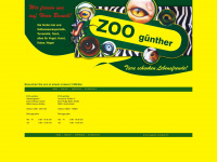 zoo-guenther.de Webseite Vorschau