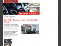 bike-mechanic.de Webseite Vorschau
