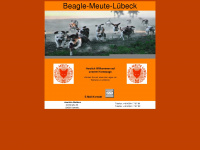 beagle-meute-luebeck.de Webseite Vorschau