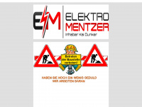 elektro-mentzer.de Webseite Vorschau