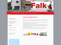 falk-elektro.de Webseite Vorschau