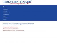 holstein-finanz.de Webseite Vorschau