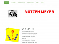 muetzen-meyer.de Webseite Vorschau