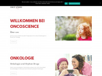 oncoscience.de Webseite Vorschau