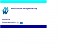 mw-agentur-knoop.de Webseite Vorschau