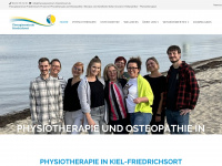 therapiezentrum-friedrichsort.de Webseite Vorschau