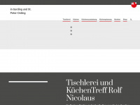tischlerei-nicolaus.de Webseite Vorschau