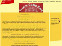 treene-camp-horn.de Webseite Vorschau