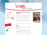 abc-apotheke-schleswig.de Webseite Vorschau