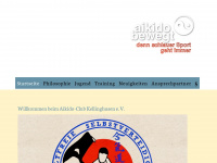 aikidoclubkellinghusen.de Webseite Vorschau
