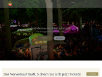 volksfest-albersdorf.de Webseite Vorschau