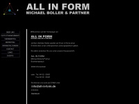 all-in-form.de Webseite Vorschau