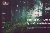 peer-span.de Webseite Vorschau
