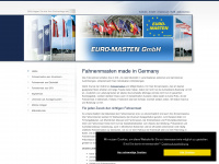 euromasten.de Webseite Vorschau