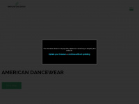 american-dancewear.com Webseite Vorschau