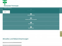 timmaspe.de Webseite Vorschau