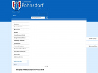 gemeinde-pohnsdorf.de Webseite Vorschau