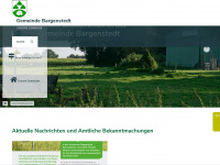 gemeinde-bargenstedt.de Webseite Vorschau