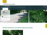 gemeinde-immenstedt.de Webseite Vorschau