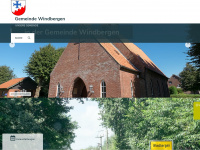 gemeinde-windbergen.de Webseite Vorschau