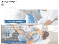 wiggert-physio.de Webseite Vorschau