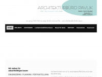 architekturbuero-pavlik.de Webseite Vorschau
